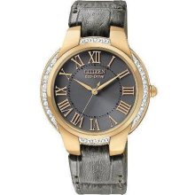 Citizen Eco-Drive Ciena Rose Gold-Tone Ladies Watch EM0093-08H