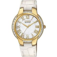 Citizen Eco-drive Ciena Gold-tone Ladies Watch Em0092-01a