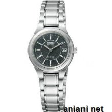 Citizen Lineup Citizen Collection Eco-drive Ladies Fra36-2201 Silver X Black