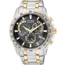 Citizen Men's Eco-drive Perpetual Chrono A.t Watch - At4004-52e Free P&p To Uk