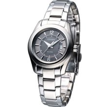 Citizen Women Pair Eco-drive Watch Black Fe1010-57h