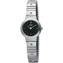 Citizen Women's EK5500-95E Stainless Steel Black Dial Dress Watch