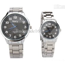 Classic Digital Eternal Series Stainless Steel Belt Waterproof Watch