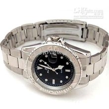 Cn Post Classic Mens Black Dial Analog Stainless Steel Automatic Mec