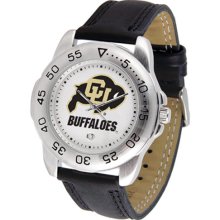 Colorado Buffaloe watches : Colorado Buffaloes Bold Logo Sport Leather Watch