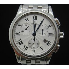 Concord 14 C5 1893 Wrist Watch Stainless Steel Swiss Please Read Details