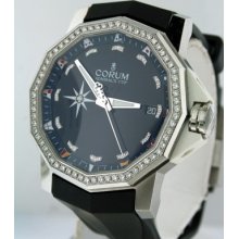 Corum Admiral's Cup Competition 40 With Diamonds $11,200.00 Limited Watch.