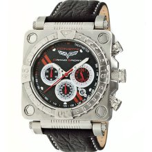 Corvette Grand Sport Chronograph Watch, Stainless Steel, Black...