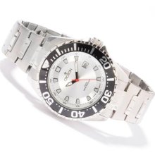 Croton Men's Sport Diver - Silver Dial - 20 Atm (ca301228sssl) Watch