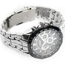 Curren Wv006 Luxury Sport Hours Stainless Quartz Hand Clock Men Wrist Watch