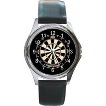 Darts Championship Unisex Round Metal Watch Gift model 24149667 - Metal