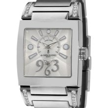 de GRISOGONO Women's 'Instrumentino N02/B' Steel Diamond Watch