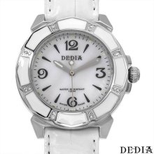 DEDIA 6201LL011 Swiss Movement Diamond Ladies Watch