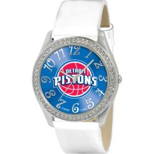 Detroit Pistons Ladies Glitz Series Watch