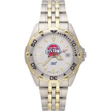 Detroit Pistons NBA Men's All Star Watch with Stainless Steel Bracelet