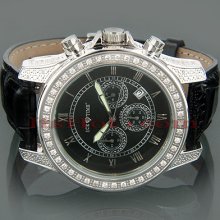 Diamond Ice Time Mens Watch 2.50 ct. Freeze