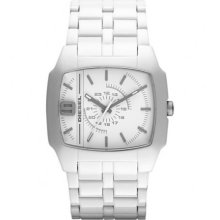 Diesel DSL Silver Acetate Mens Watch