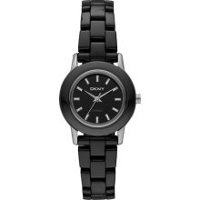 DKNY Women's NY8296 Black Ceramic Case and Bracelet Watch