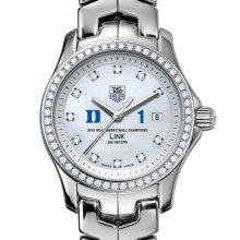 Duke Women's TAG Heuer Link Watch w/ Diamond Bezel - Champs