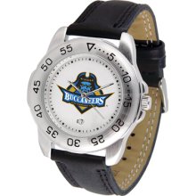 East Tennessee State Logo- Mens Sport Leather Watch