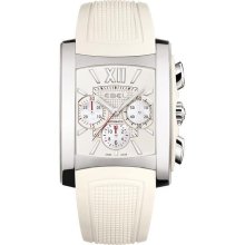 Ebel Brasilia Women's Rubber Strap Chronograph Watch