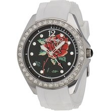 Ed Hardy Diva Watch Women's - White