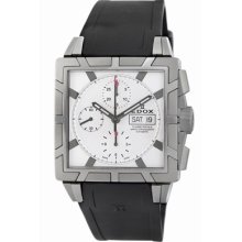 Edox Black Rubber White 01108 3Pb Ain 01108 3Pb Ain Men'S