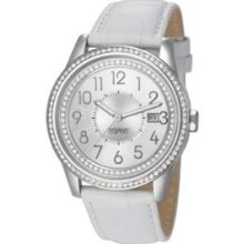 ES105432001 Esprit Ladies Glamonza White Watch