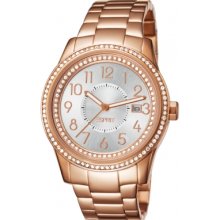 ES105432006 Esprit Ladies Glamonza Rose IP Watch