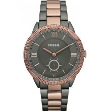 Es3068 - Fossil Sydney Smoke And Rose Gold Ladies Watch