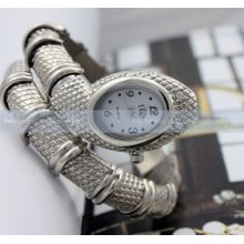 Extraordinary Women Lady Metal Bracelet Quartz Wrist Watches Snake Style 4 Color