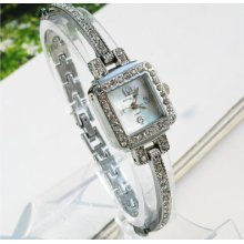 Fashion Woman Business Superior Quality Rhinestone Bracelet Watch Gift Watches