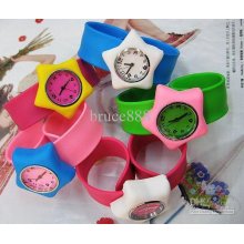 Five-pointed Star Pat Table, Silicone Watch, Jelly Watch, Wrist Watc