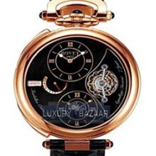 Fleurier 46 Tourbillon Orbis Mundi Amadeo Limited Edition (WG / Black / Leather)