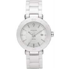 Fossil Ce1030 Ladies Ceramic White Watch