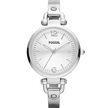 Fossil Georgia Silver Ladies Watch