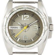 Fossil Round Dial in Silver