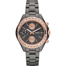 Fossil Womens Ch2825 Dylan Chronograph Stainless Watch