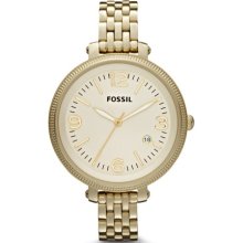 Fossil Women's Heather ES3192 Gold Stainless-Steel Quartz Watch with