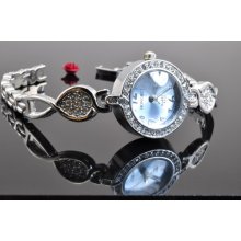 Free Shippingvintage Gorgeous Quartz Watch Braceletspw006