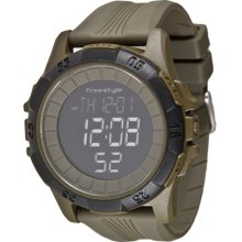 Freestyle 'Kampus' Round Digital Watch, 47mm Green