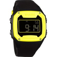 Freestyle Men's 101993 Shark Oversize Case Digital Retro Digital Black Watch