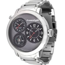 Freestyle Passage Bracelet Watch, Stainless Steel