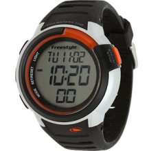 Freestyle The Mariner Watch, Black/Orange/Silver