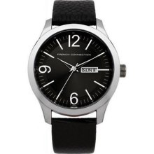 French Connection Gents Black Dial Sports Watch FC1090BB