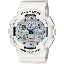 G-Shock GA100A-7A X-Large White Watch