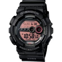 G-Shock GD100MS-1 Classic Black Watch