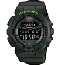 G-shock-gls-100-3 Green Watch