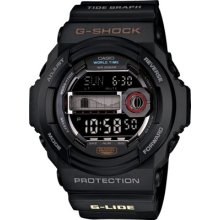 G-Shock GLX-150-1 Glide GLX 150 Tide Watch - black