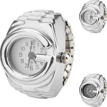 G Women's Letter Style Alloy Analog Quartz Ring Watch (Assorted Colors)